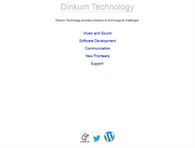 Tablet Screenshot of dinkum.nl
